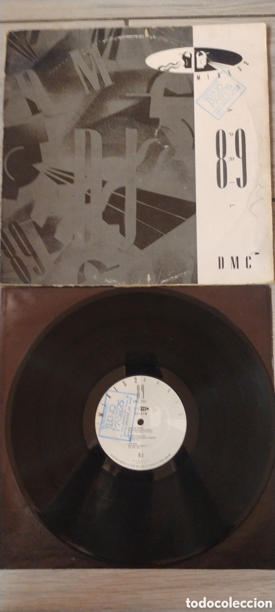 Discos de vinilo: APRIL 89 MIXES 2-VARIOUS-LP-DMC/UK-IB - Foto 3
