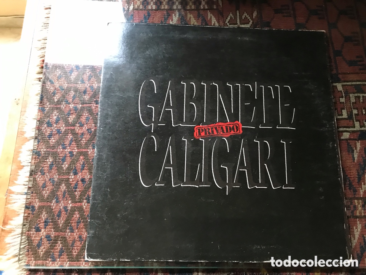 Discos de vinilo: Privado. Gabinete Caligari