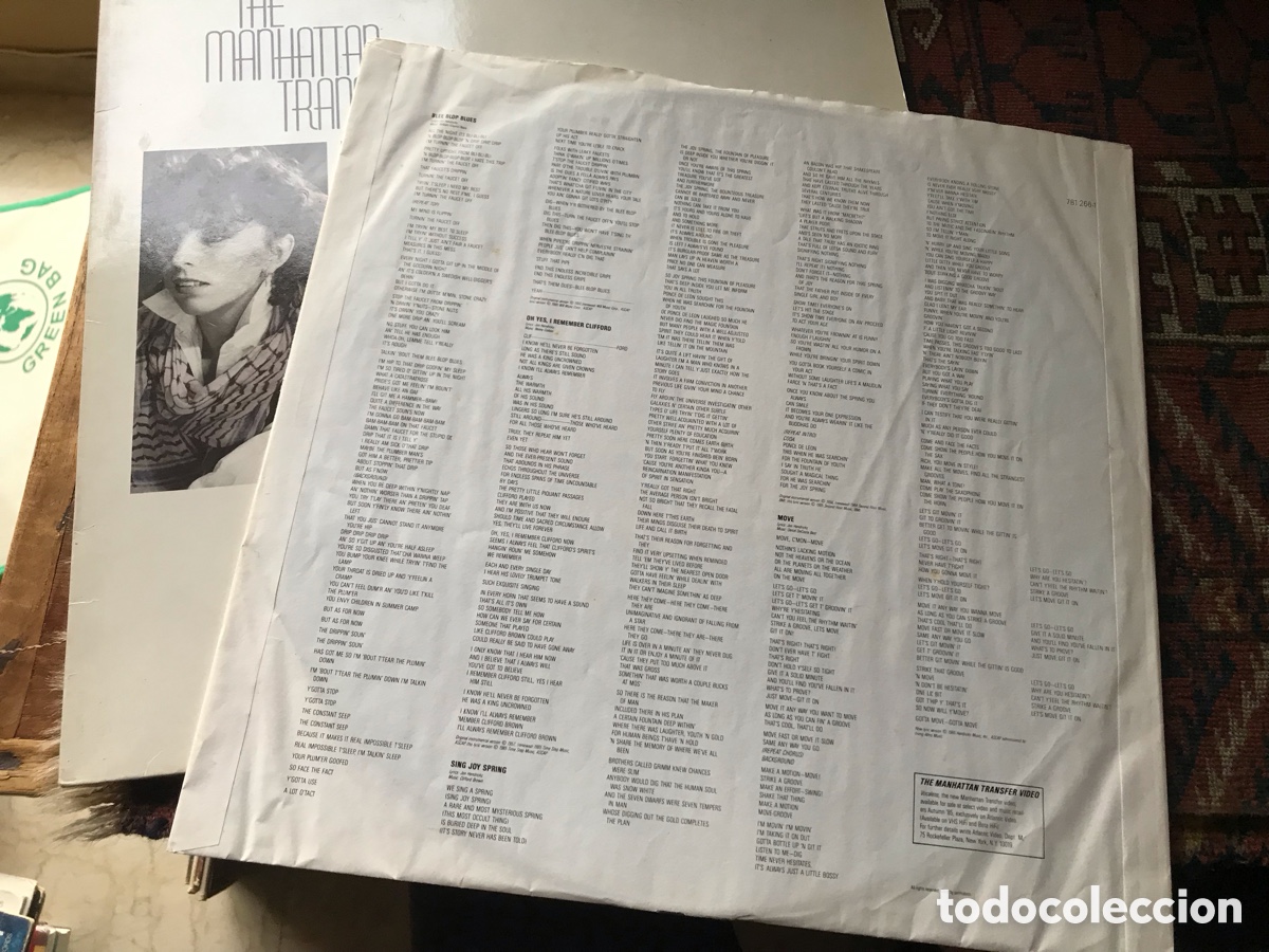 Discos de vinilo: Vocalese. The Manhattan Transfer - Foto 3