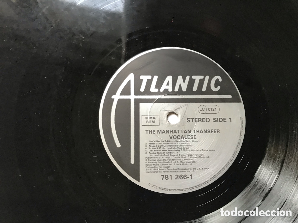 Discos de vinilo: Vocalese. The Manhattan Transfer - Foto 4