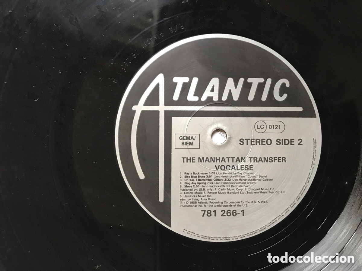 Discos de vinilo: Vocalese. The Manhattan Transfer - Foto 5