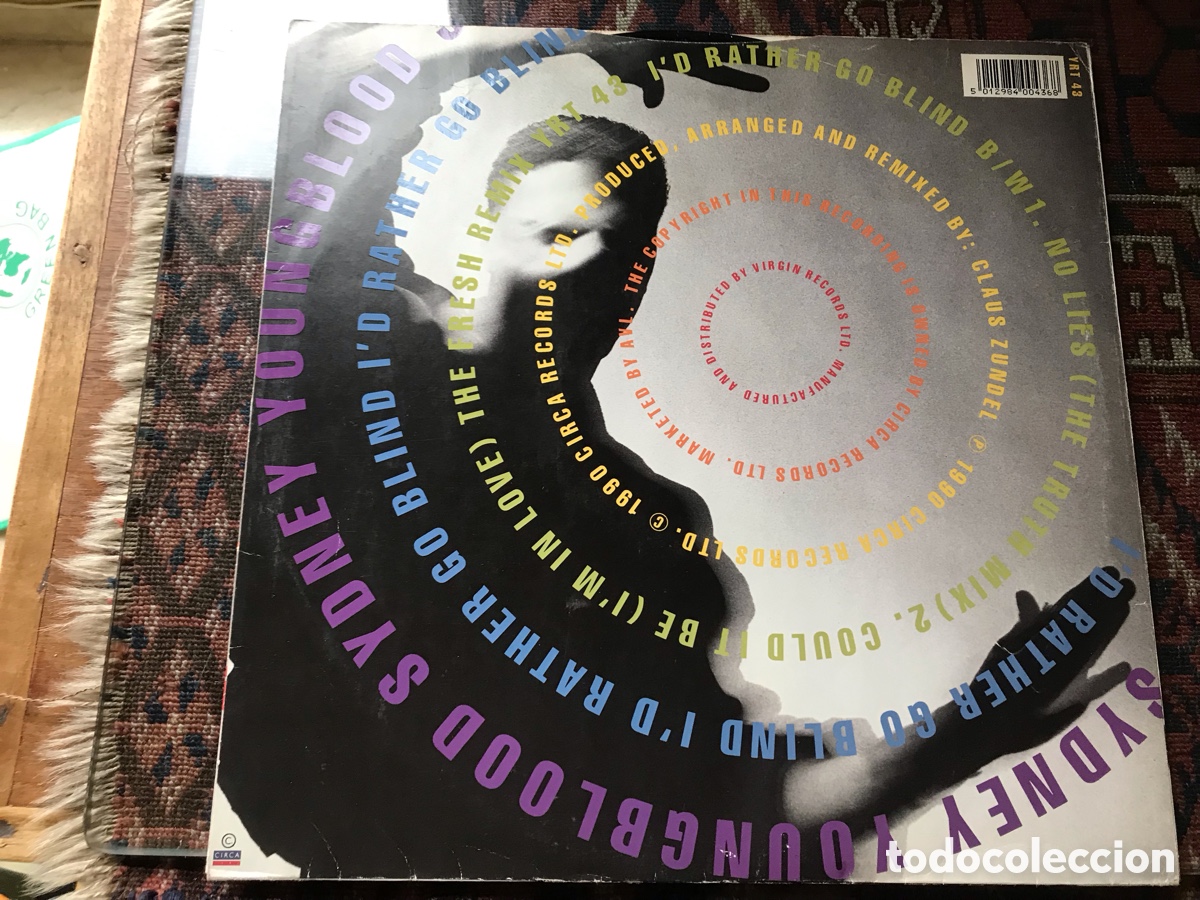 Discos de vinilo: I&rsquo;d rather go blind. Sydney Youngblood. Circa - Foto 2