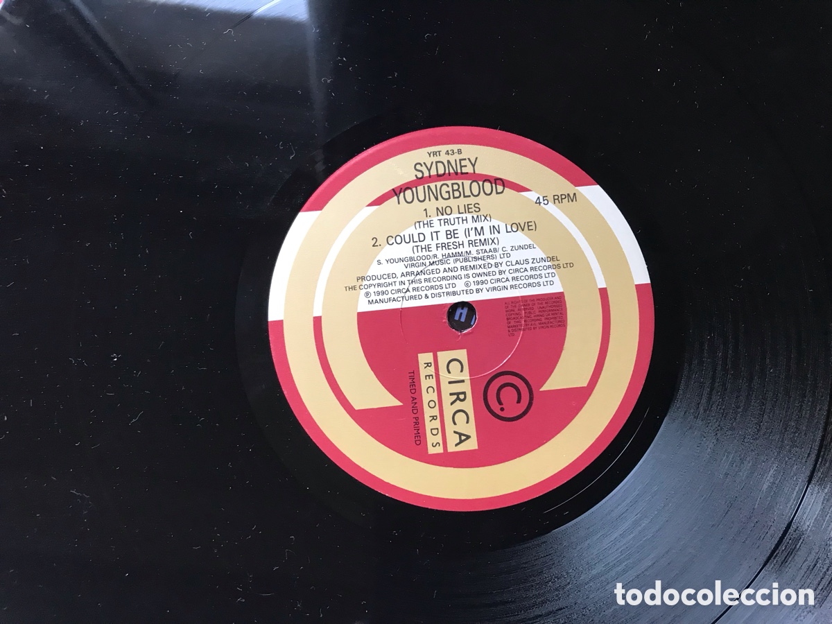 Discos de vinilo: I&rsquo;d rather go blind. Sydney Youngblood. Circa - Foto 4