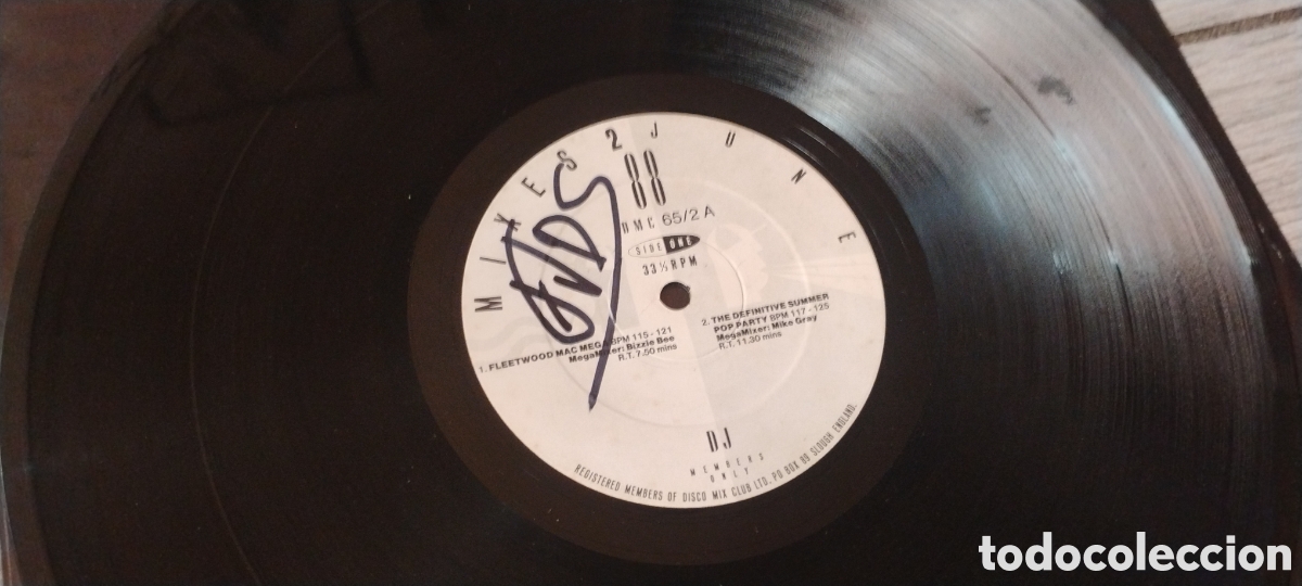 Discos de vinilo: JUNE 88 MIXES 2-VARIOUS-LP-DMC/UK-IB - Foto 2