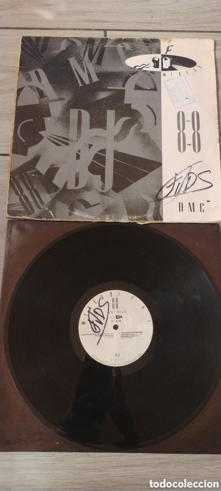 Discos de vinilo: JUNE 88 MIXES 2-VARIOUS-LP-DMC/UK-IB - Foto 3
