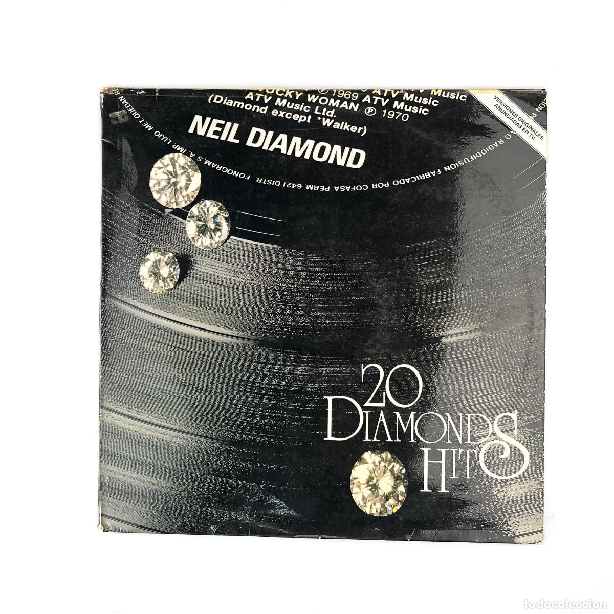 Discos de vinilo: LP. Neil Diamond. 20 Diamonds Hits