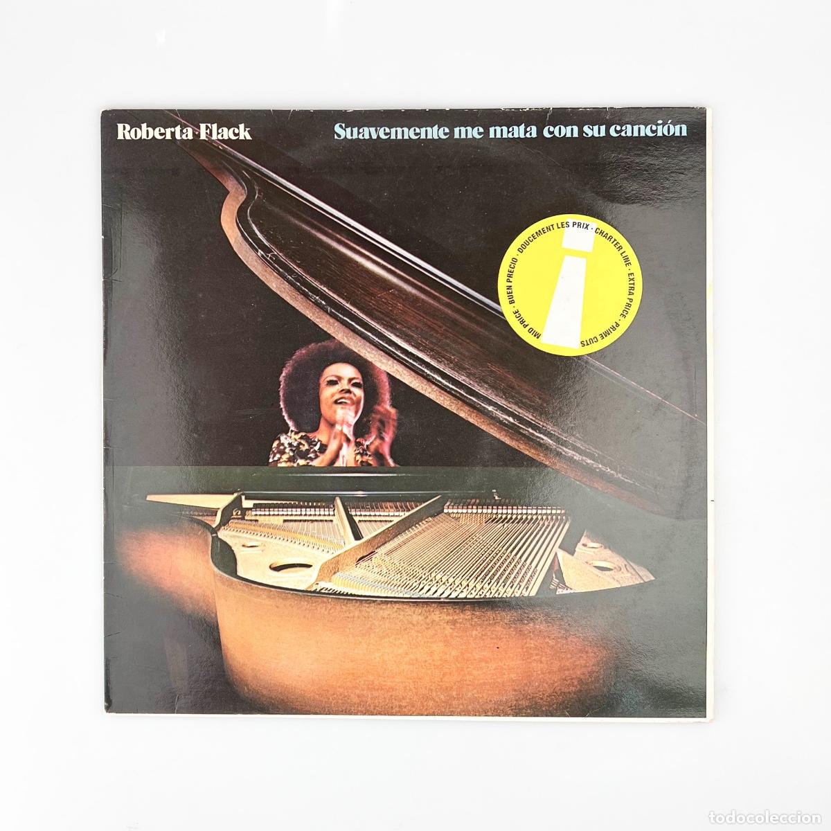Discos de vinilo: LP. Roberta Flack. Suavemente Me Mata Con Su Canci&oacute;n