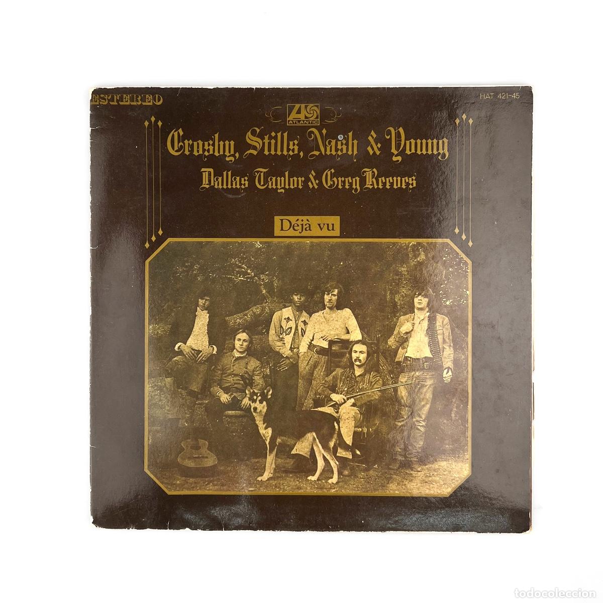 Discos de vinilo: LP. Crosby, Stills, Nash & Young. D&eacute;j&agrave; Vu