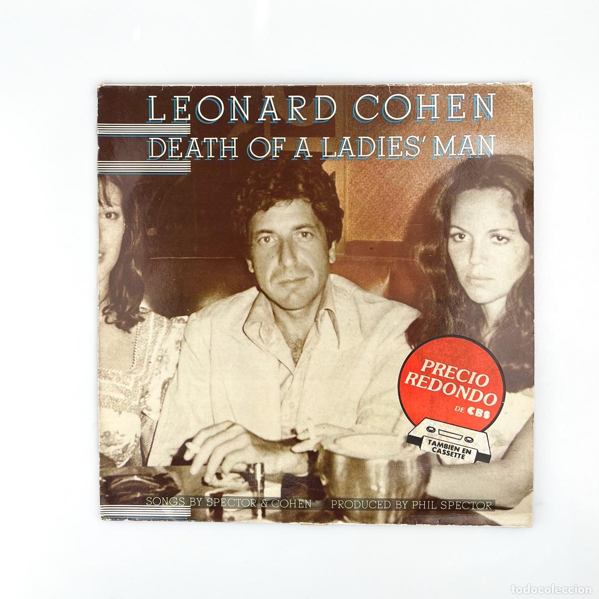 Discos de vinilo: LP. Leonard Cohen. Death Of A Ladies' Man