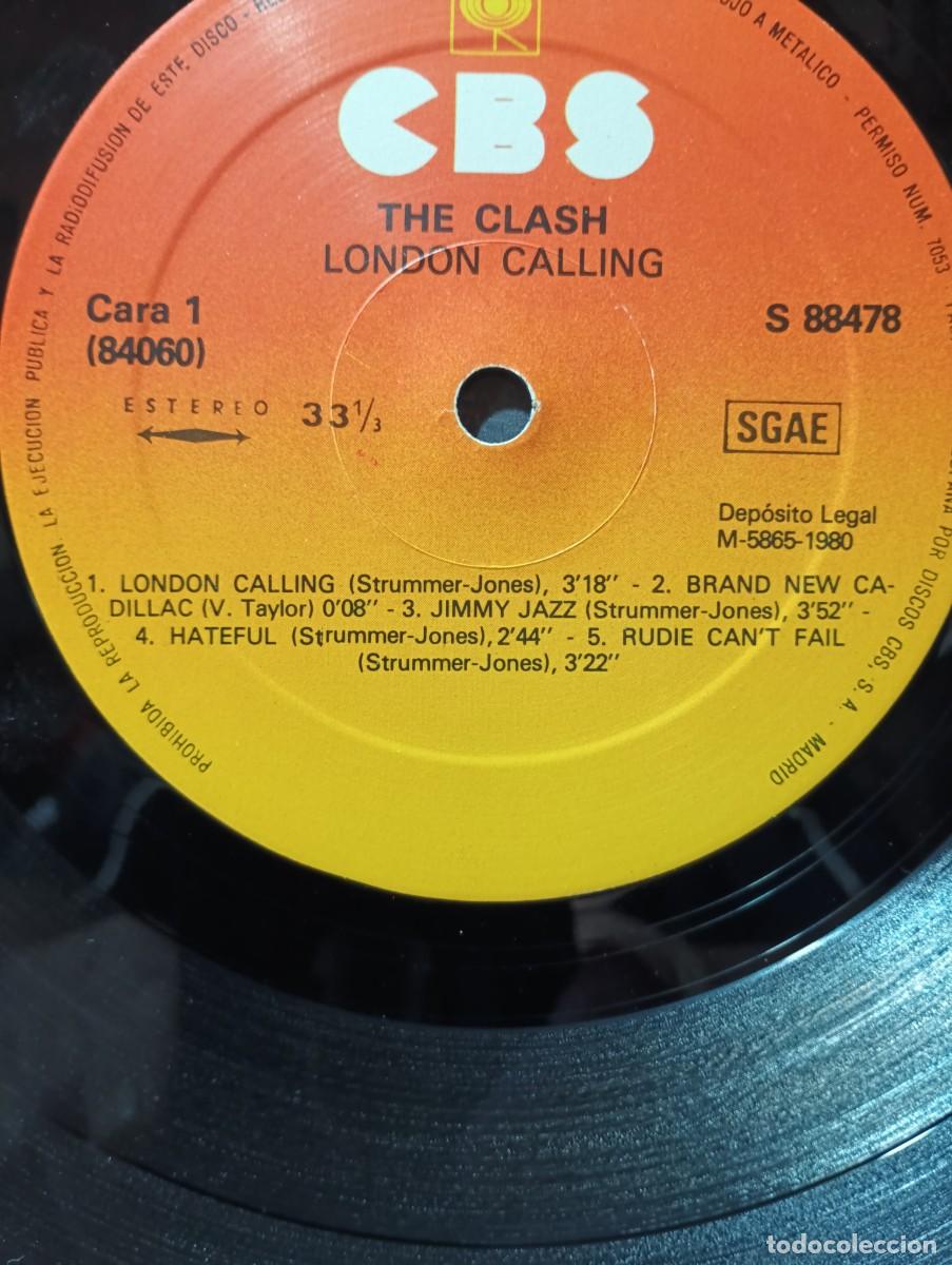 Discos de vinilo: THE CLASH-London Calling. - Foto 6