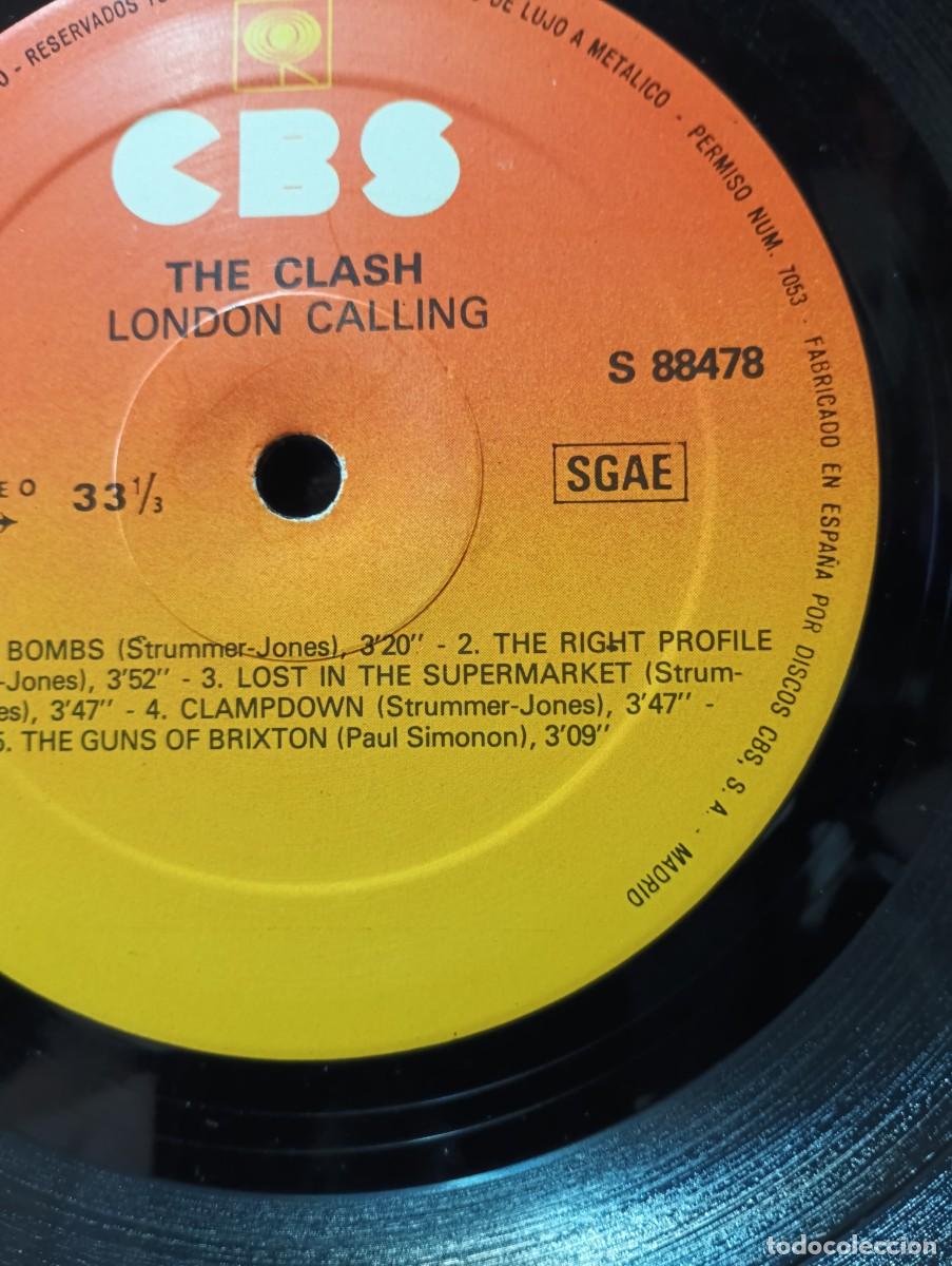 Discos de vinilo: THE CLASH-London Calling. - Foto 7