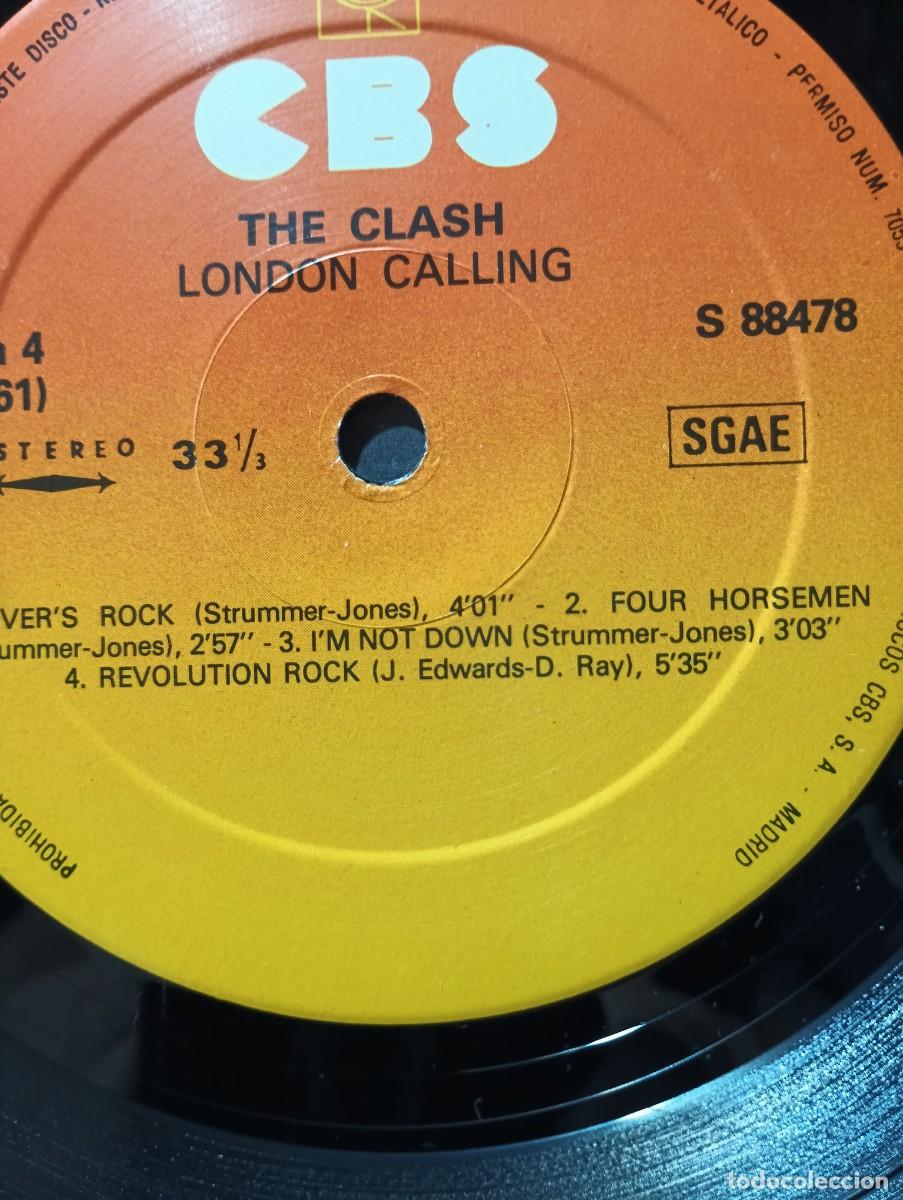 Discos de vinilo: THE CLASH-London Calling. - Foto 9
