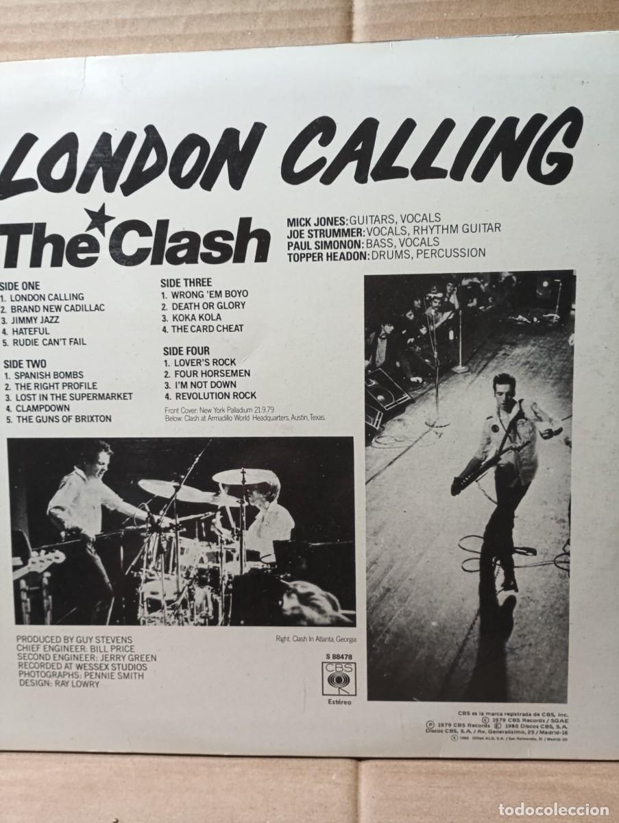 Discos de vinilo: THE CLASH-London Calling. - Foto 10
