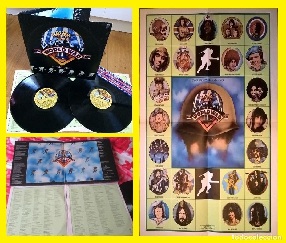 Discos de vinilo: BEATLES / ALL THIS AND WORLD WAR II 76, 2LPs + INSERT+ GIGANTE POSTER !! UK EDIT ORG, TODO EXC
