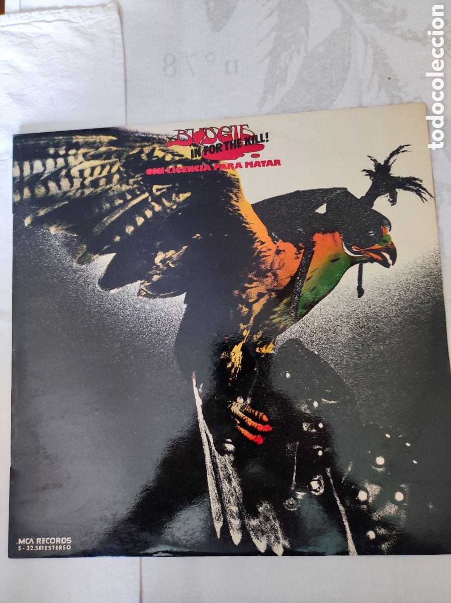 Discos de vinilo: BUDGIE - IN FOR THE KILL! (CON LICENCIA PARA MATAR)