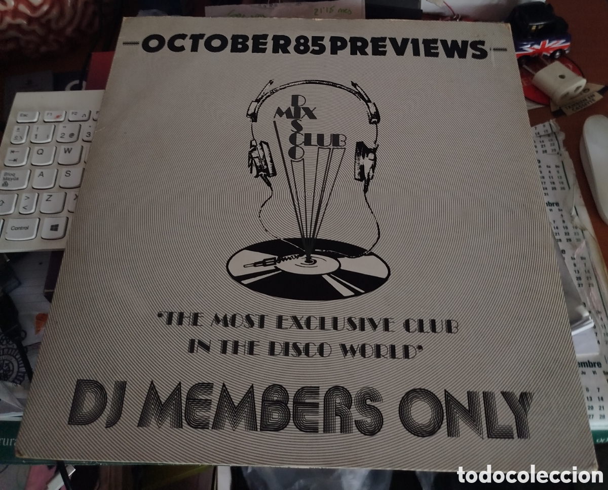 Discos de vinilo: October 85 - The Mixes. DJ's only