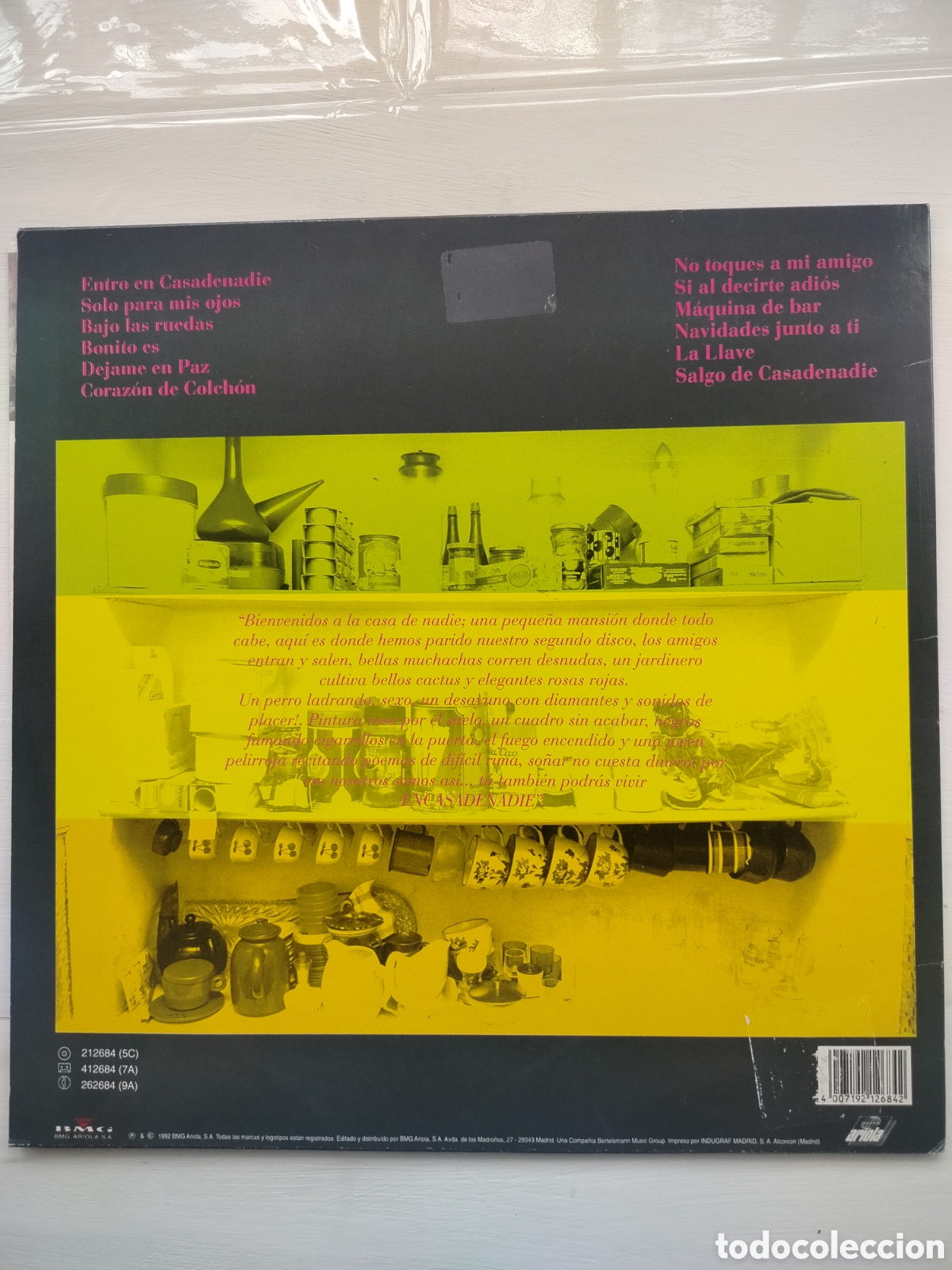 Discos de vinilo: Los Sencillos LP Encasadenadie - Foto 2