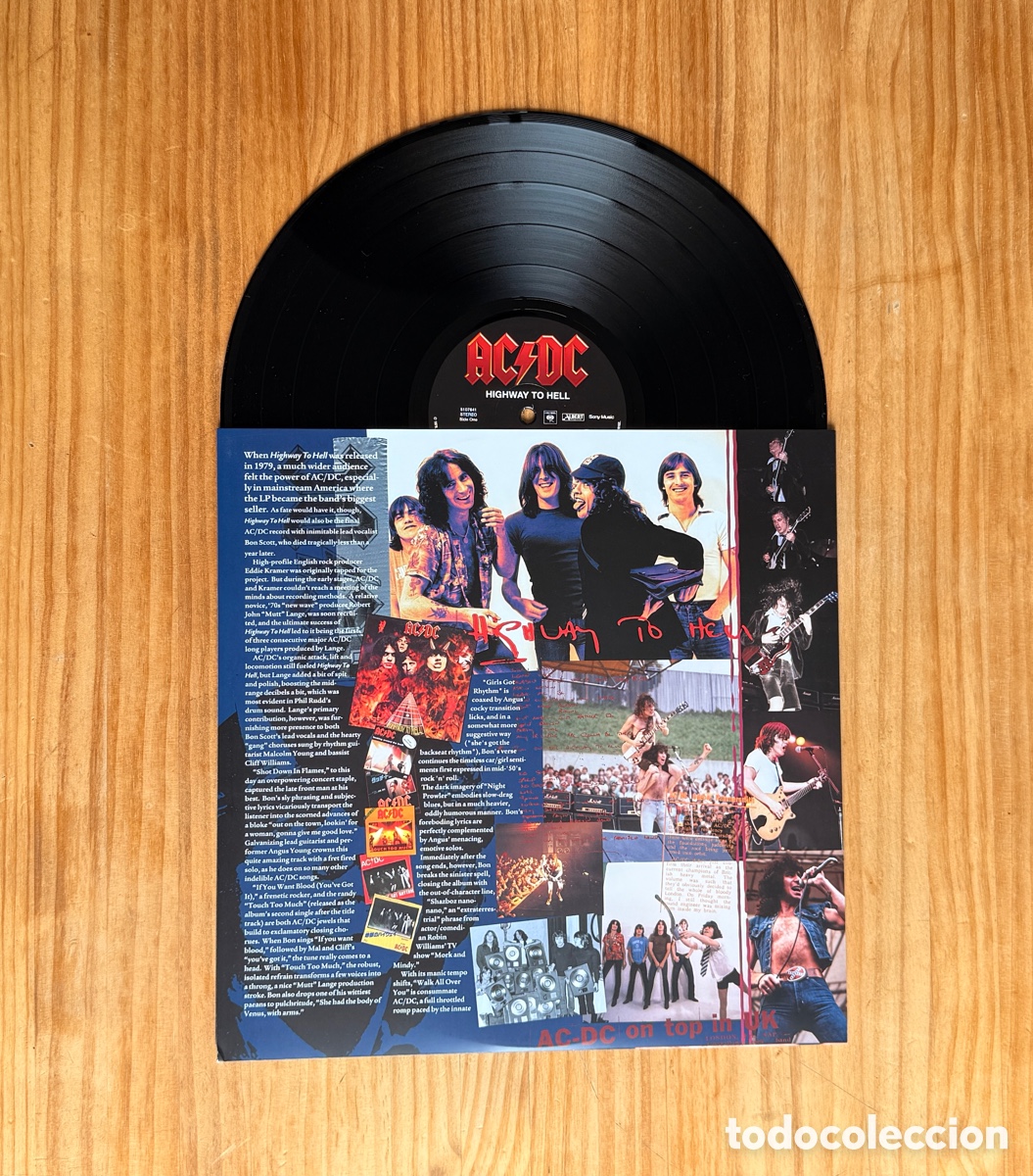 Discos de vinilo: AC/DC - Highway to Hell. Remastered, 180g. EU 2003 - Foto 3