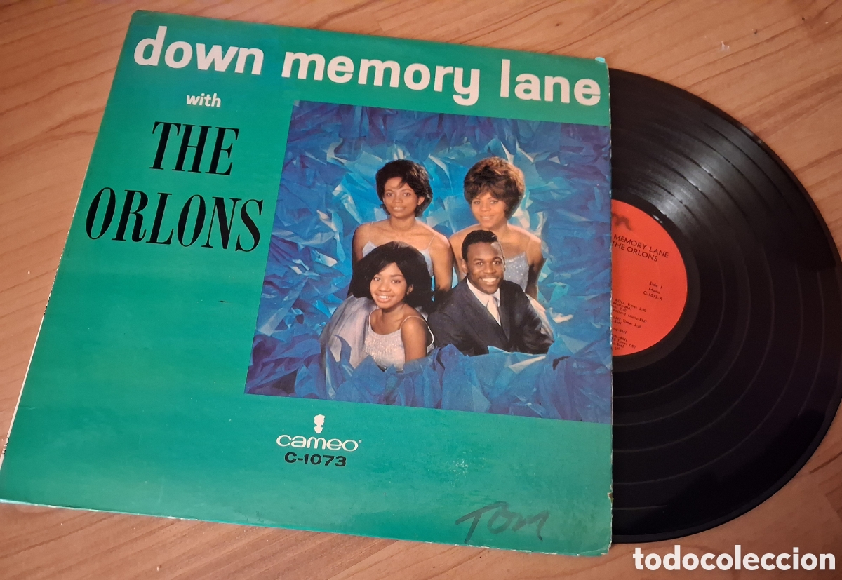 Discos de vinilo: The Orlons&nbsp; lp Down Memory Lane USA ver gotos