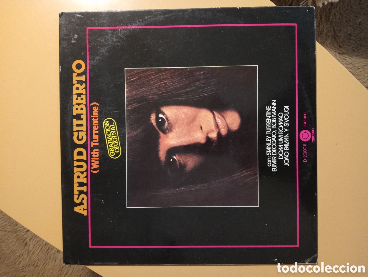 Discos de vinilo: Astrud Gilberto with Turrentine LP 1979