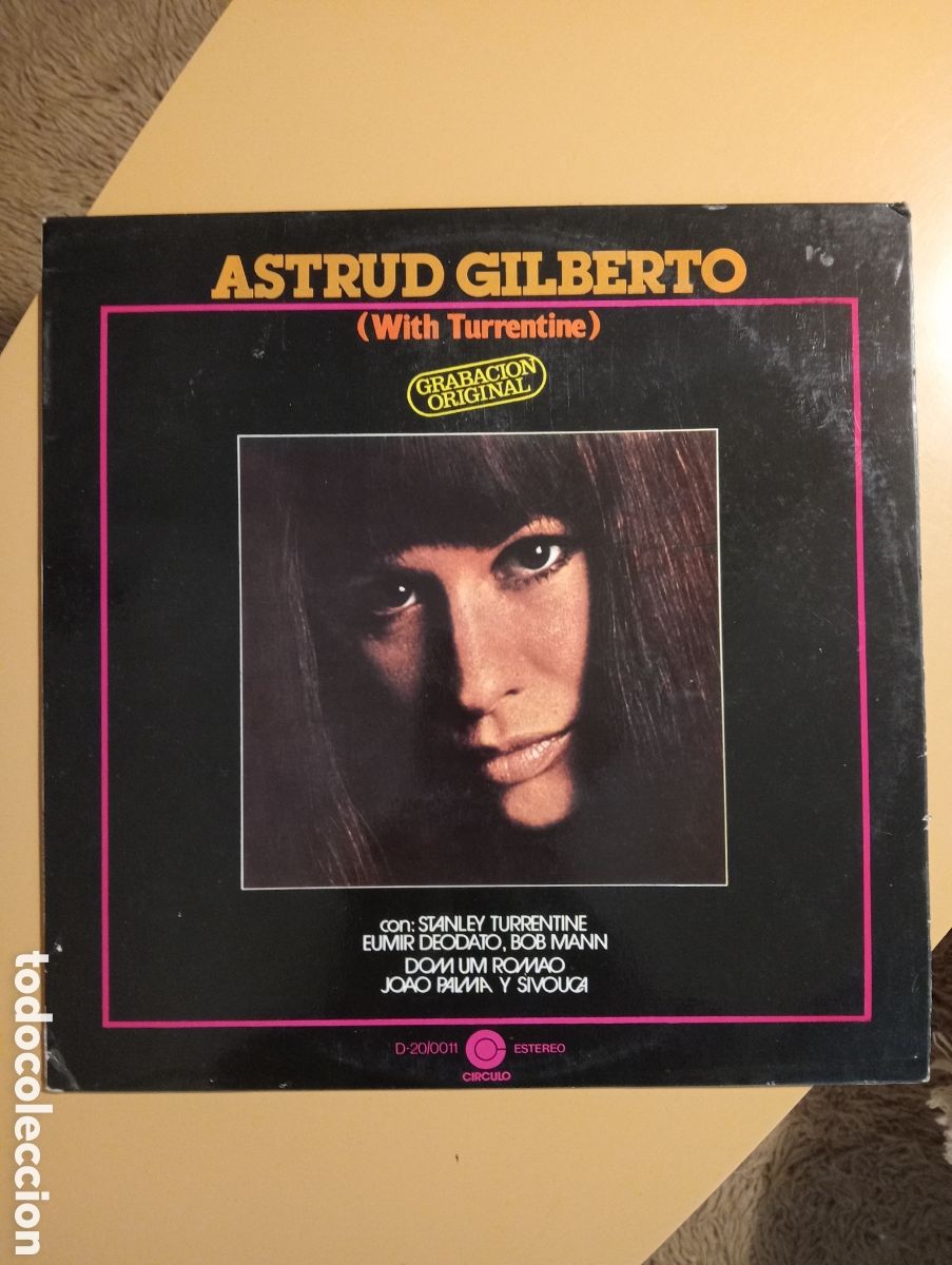 Discos de vinilo: Astrud Gilberto with Turrentine LP 1979