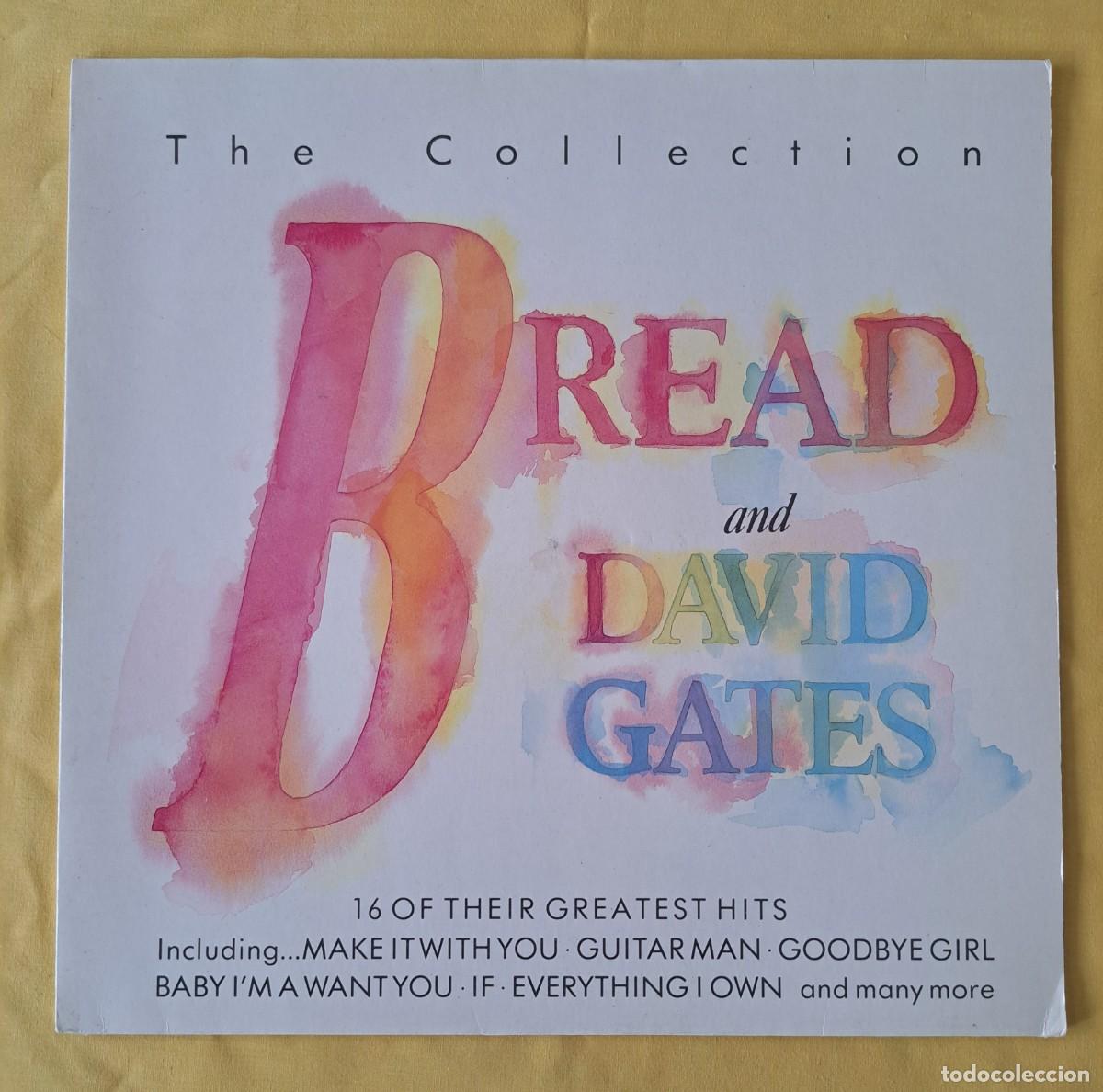 Discos de vinilo: BREAD AND DAVID GATES - THE COLLECTION (16 OF THEIR GREATEST HITS) - TELSTAR, STAR 2303 - UK 1987