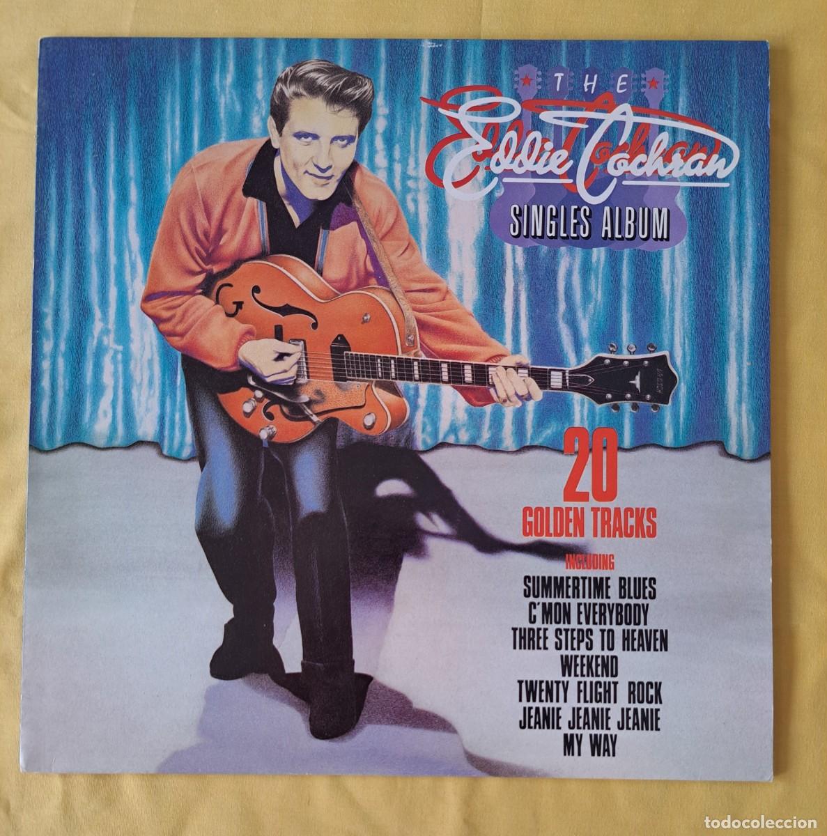Discos de vinilo: THE EDDIE COCHRAN - SINGLES ALBUM - UNITED ARTIST RECORDS, UAK 30244 - UK 1979 MONO