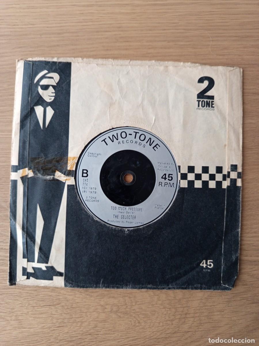 Discos de vinilo: SINGLE. THE SELECTER - ON MY RADIO/TOO MUCH PRESSURE - 1979 - TWO TONE - CHS TT4 - UK.