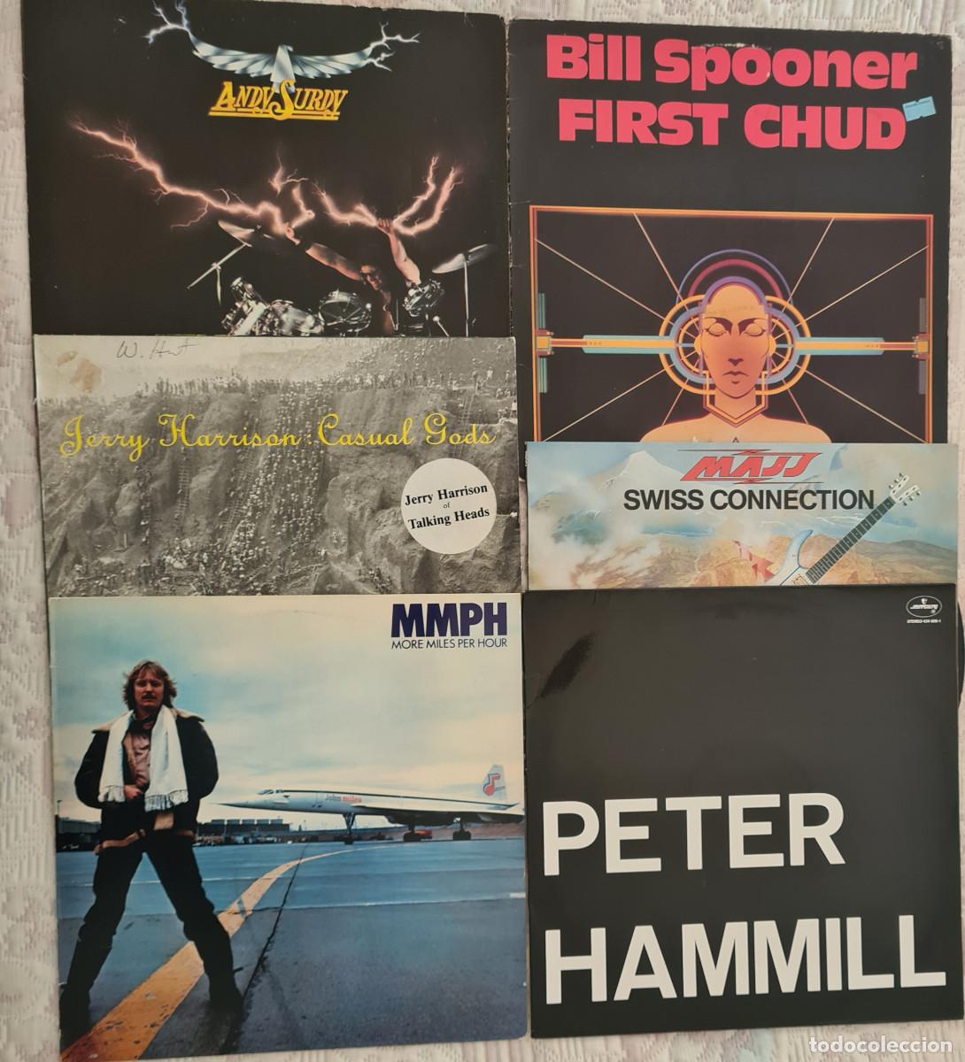 Discos de vinilo: LOTE DE 6 L.P. HARD ROCK - POP ROCK INTERNACIONAL