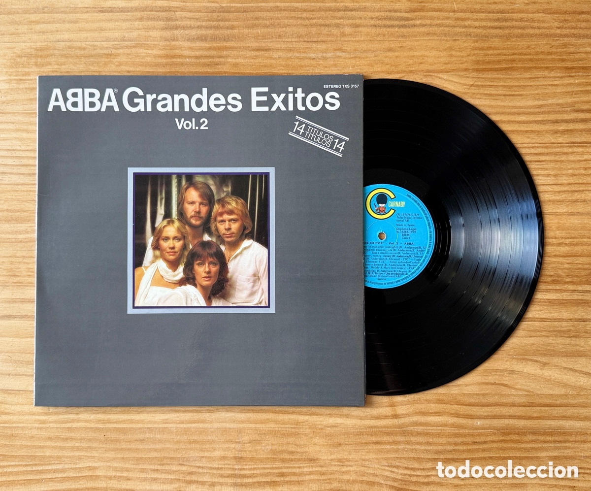 Discos de vinilo: ABBA - Grandes &eacute;xitos Vol.2 Spain 1979 - Foto 2