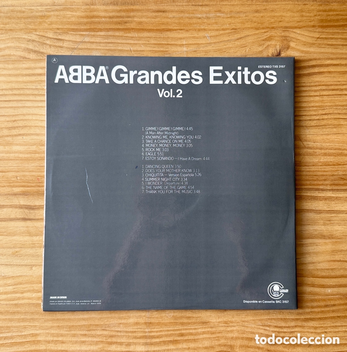 Discos de vinilo: ABBA - Grandes &eacute;xitos Vol.2 Spain 1979 - Foto 3