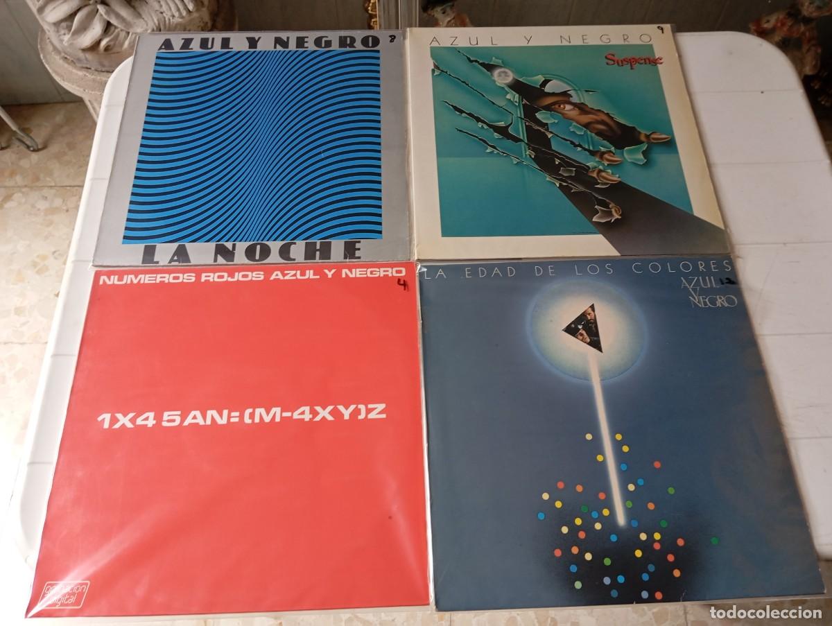 Discos de vinilo: LP AZUL Y NEGRO - COLECCION
