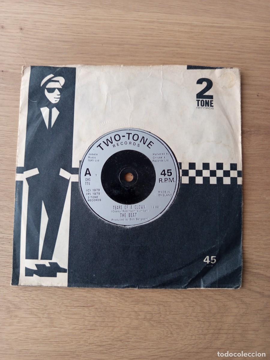 Discos de vinilo: SINGLE. THE BEAT - TEARS OF A CLOWN/RANKING FULL STOP - 1979 - TWO TONE - CHS TT6 - UK.