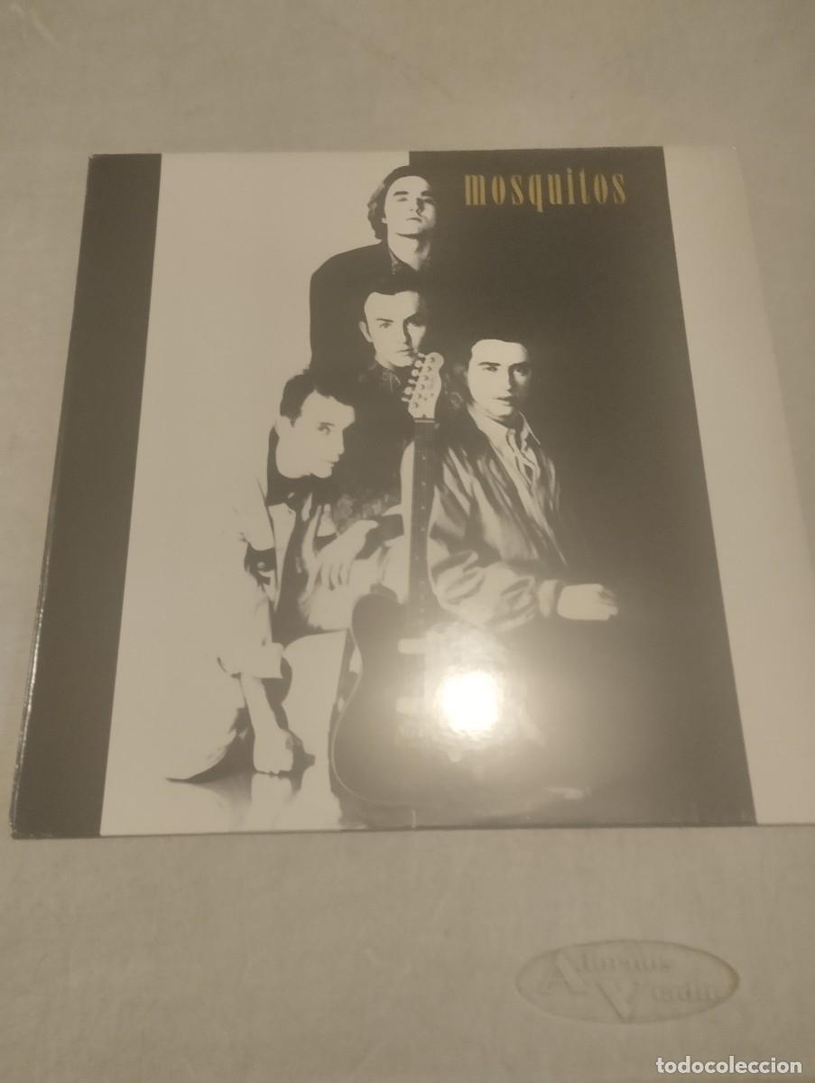 Discos de vinilo: MOSQUITOS LP EL CLUB DE LA IGUANA ENCARTE LETRAS