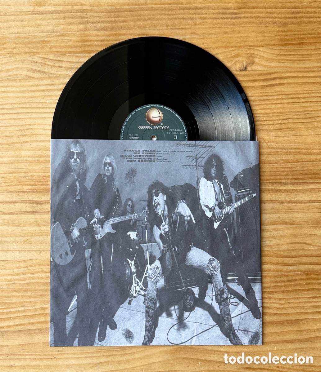 Discos de vinilo: Aerosmith - Get a Grip. 2 Lps Spain 1993 - Foto 5