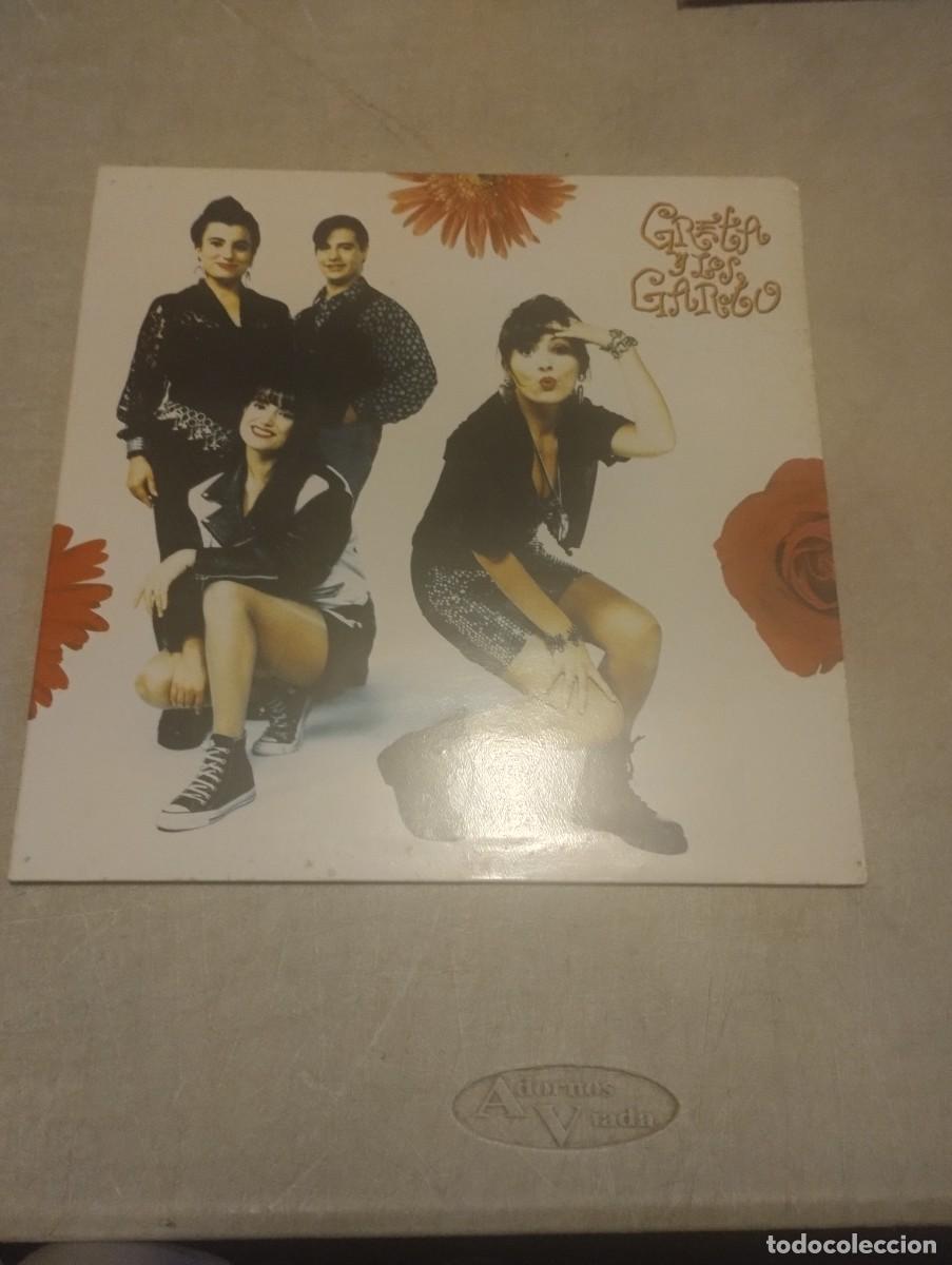 Discos de vinilo: GRETA Y LOS GARBO LP PORTADA ABIERTA