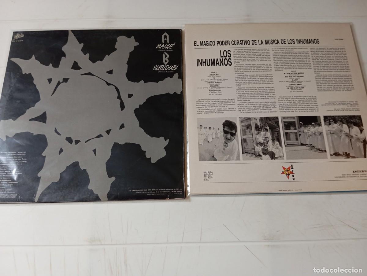 Discos de vinilo: LP Y MAXI LOS INHUMANOS - Foto 2