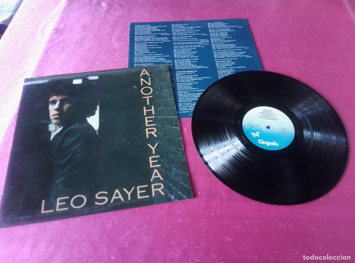 Discos de vinilo: LEO SAYER ANOTHER YEAR 1990 LP L32 4 2 - Foto 5