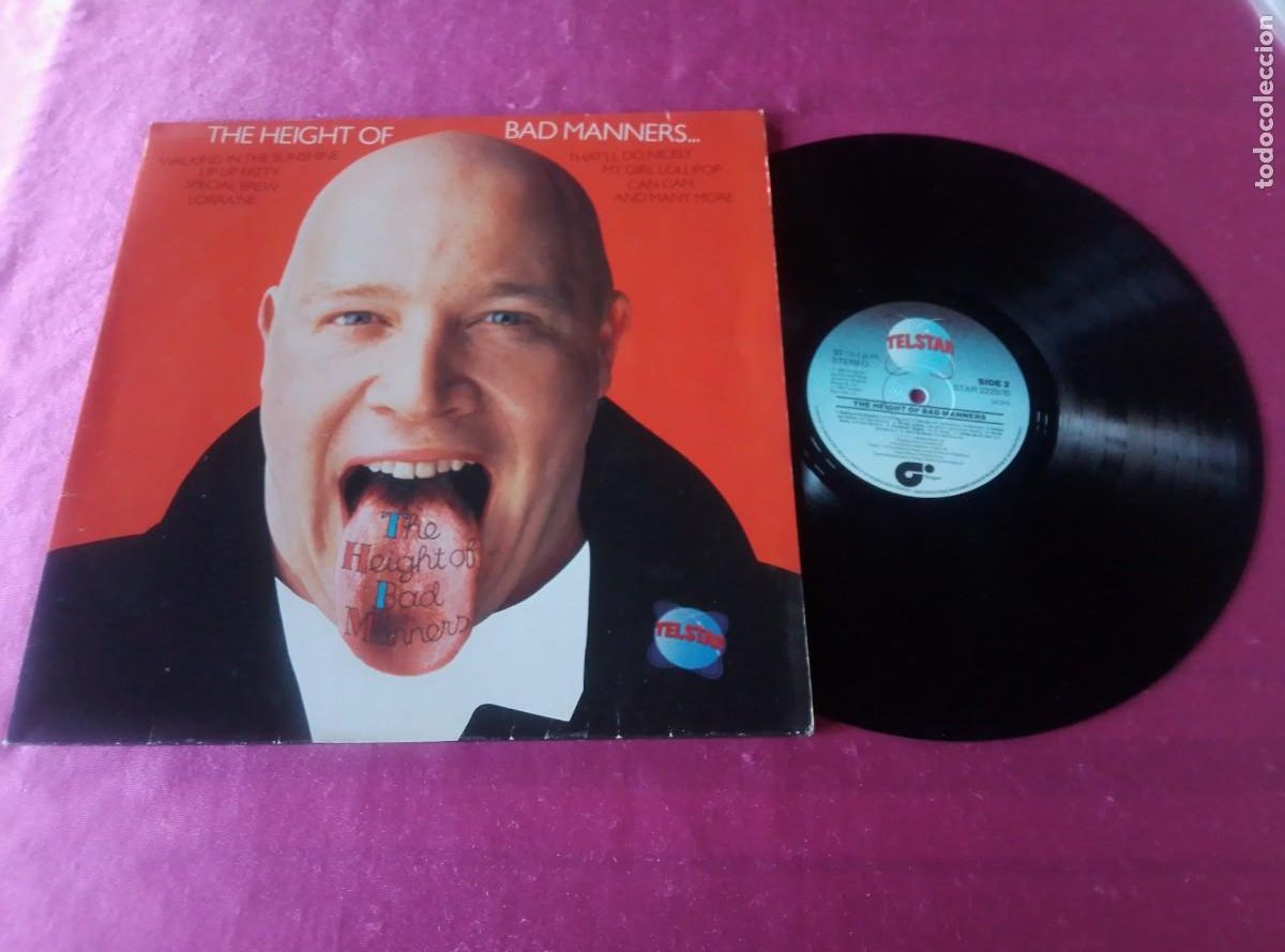 Discos de vinilo: THE HEIGHT OF A BAD MANNERS 1983 LP L32 4 2