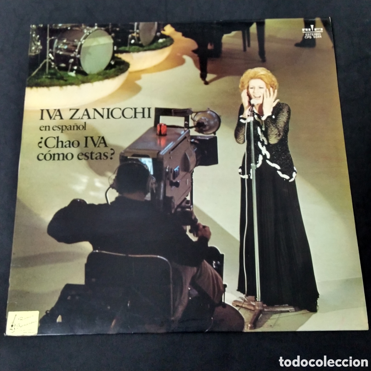 Discos de vinilo: IVA ZANICCHI - &iquest; CHAO IVA COMO ESTAS ? - LP - 1974
