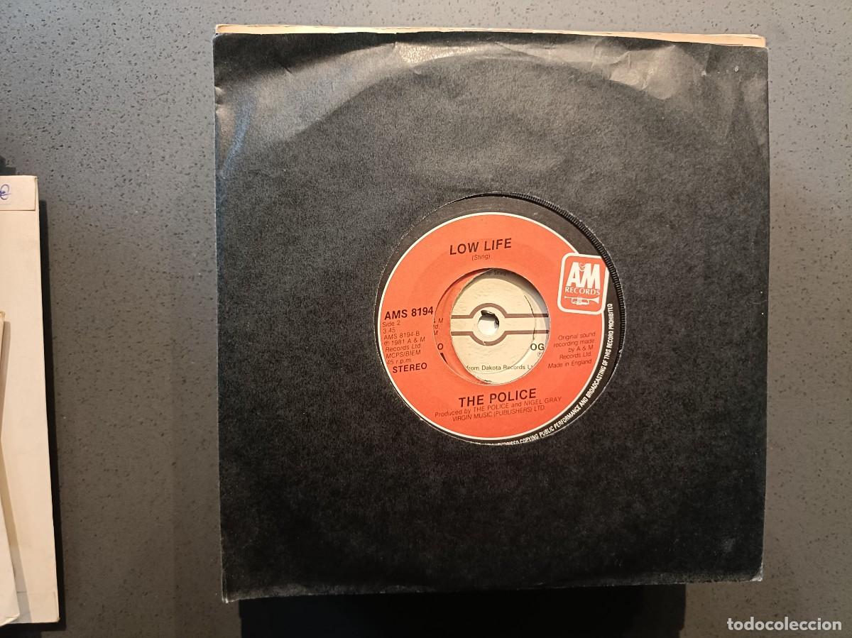 Discos de vinilo: The Police - Low Life / Spirits In THe Material World - Single A&M Records 1981