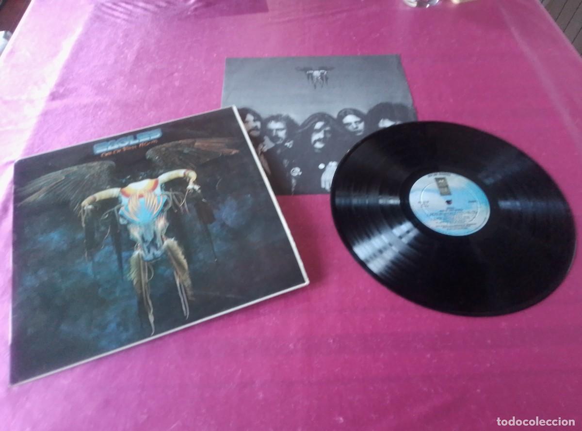 Discos de vinilo: EAGLES ONE OF THESE NIGHTS 1975 CON ENCARTE LP L32 4 2