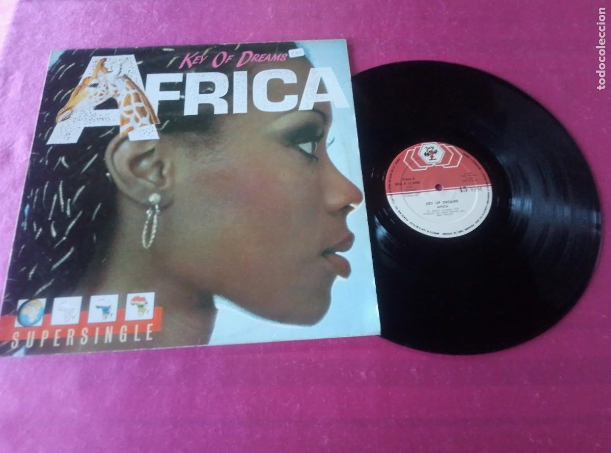 Discos de vinilo: AFRICA KEY OF DREAMS 1982 LP L32 4 2