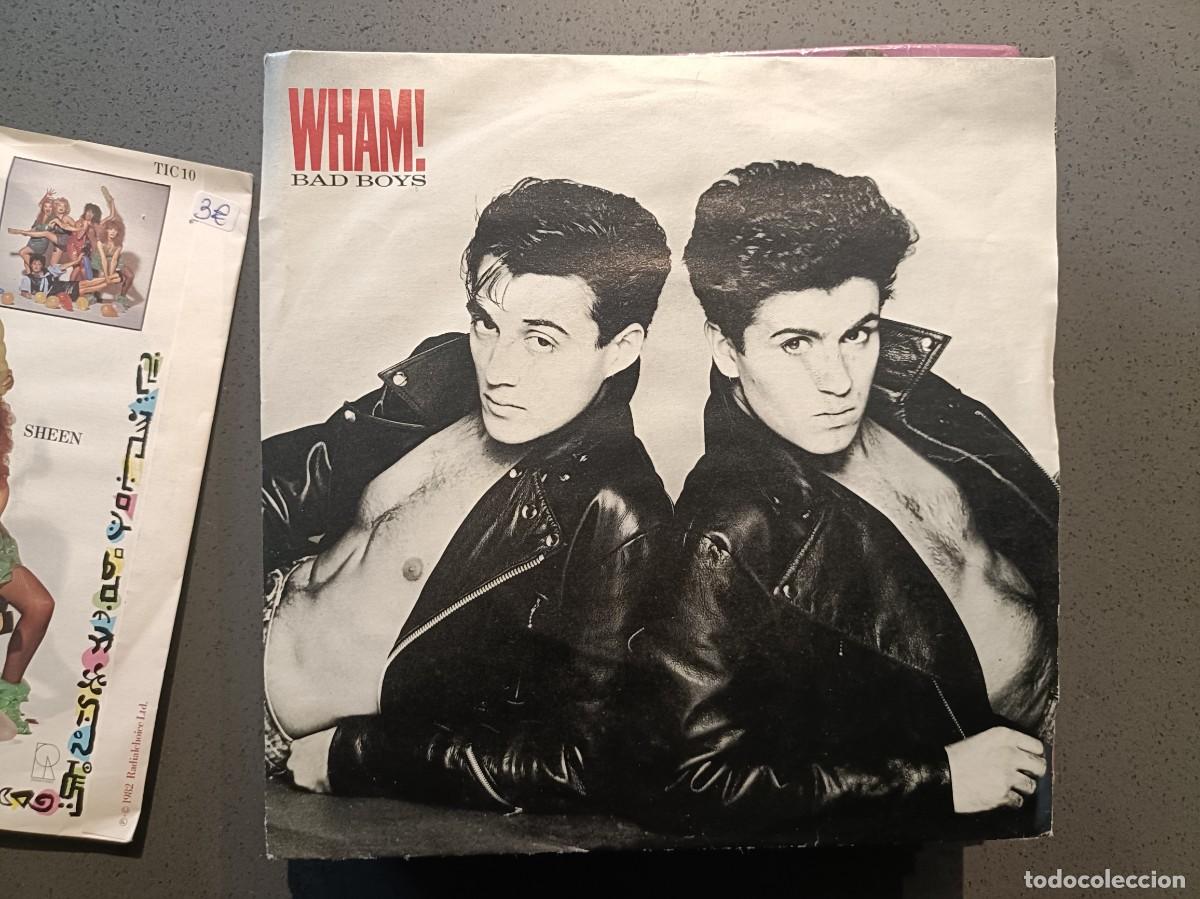 Discos de vinilo: Wham! - Bad Boys - Single 1983 - Foto 1