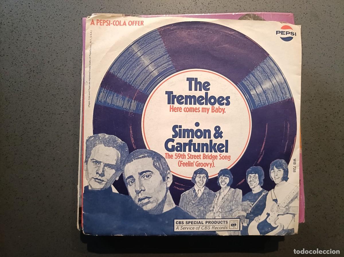 Discos de vinilo: The Tremeloes - Here Comes My Baby / Simon & Garfunkel The 59th Street Bridge Song - EP. 1966