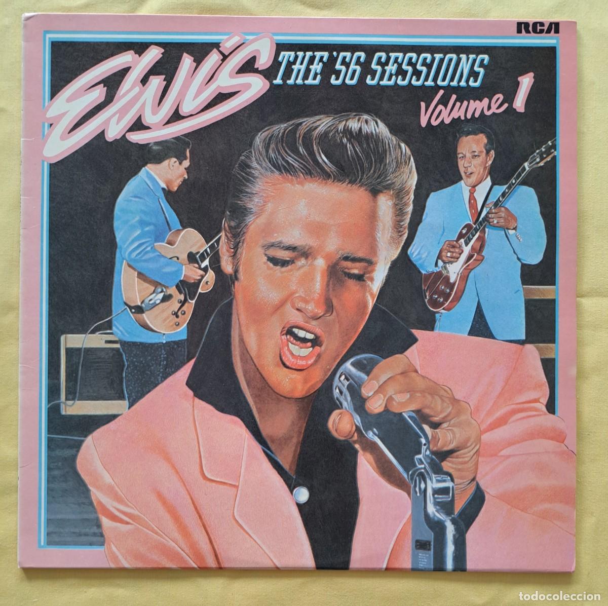 Discos de vinilo: ELVIS PRESLEY - THE'56 SESSIONS (VOLUMEN 1) - RCA RECORDS PL 42101, UK 1978