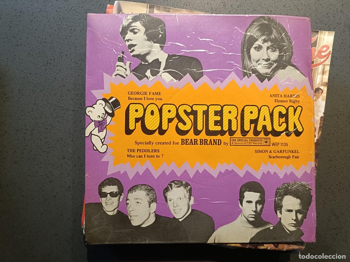 Discos de vinilo: Popster Pack - Georgie Fame, The Preddlers, Anita Harris, Simon & Garfunkel - EP. 1967