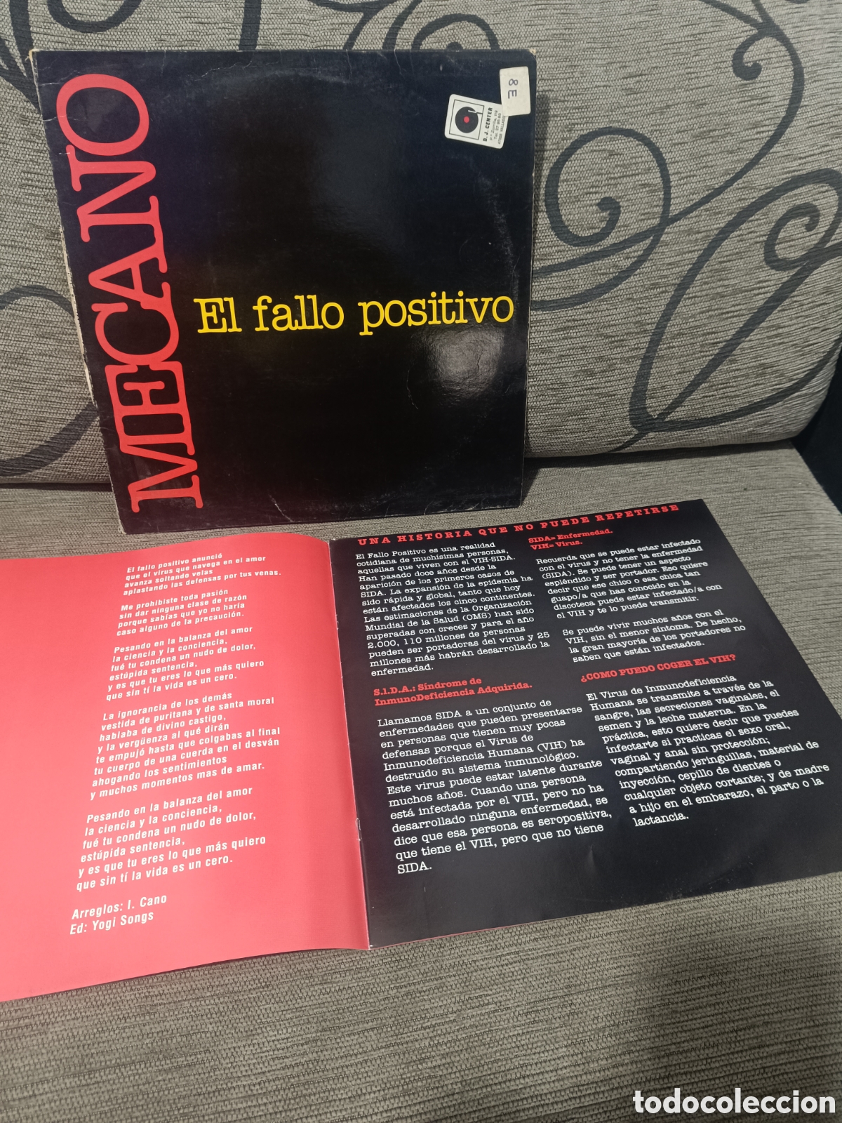Discos de vinilo: Mecano &lrm;&ndash; El Fallo Positivo - Foto 7