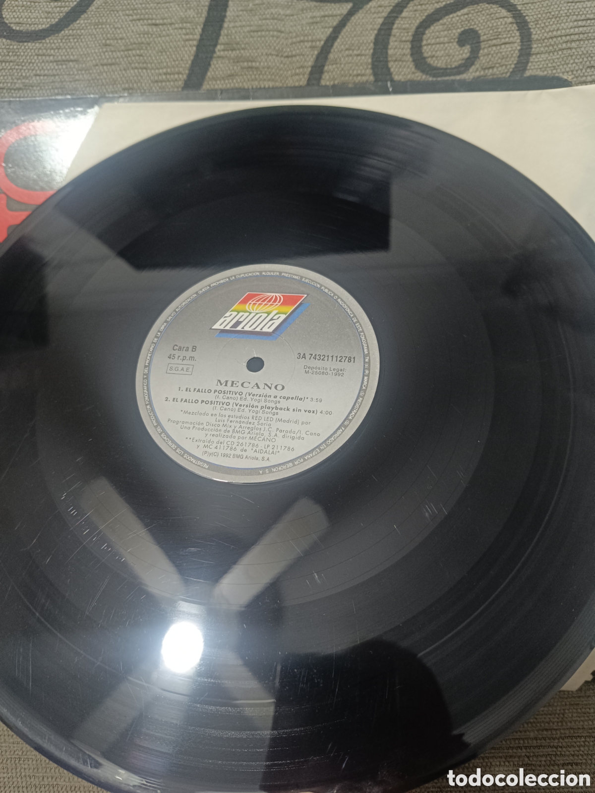 Discos de vinilo: Mecano &lrm;&ndash; El Fallo Positivo - Foto 13