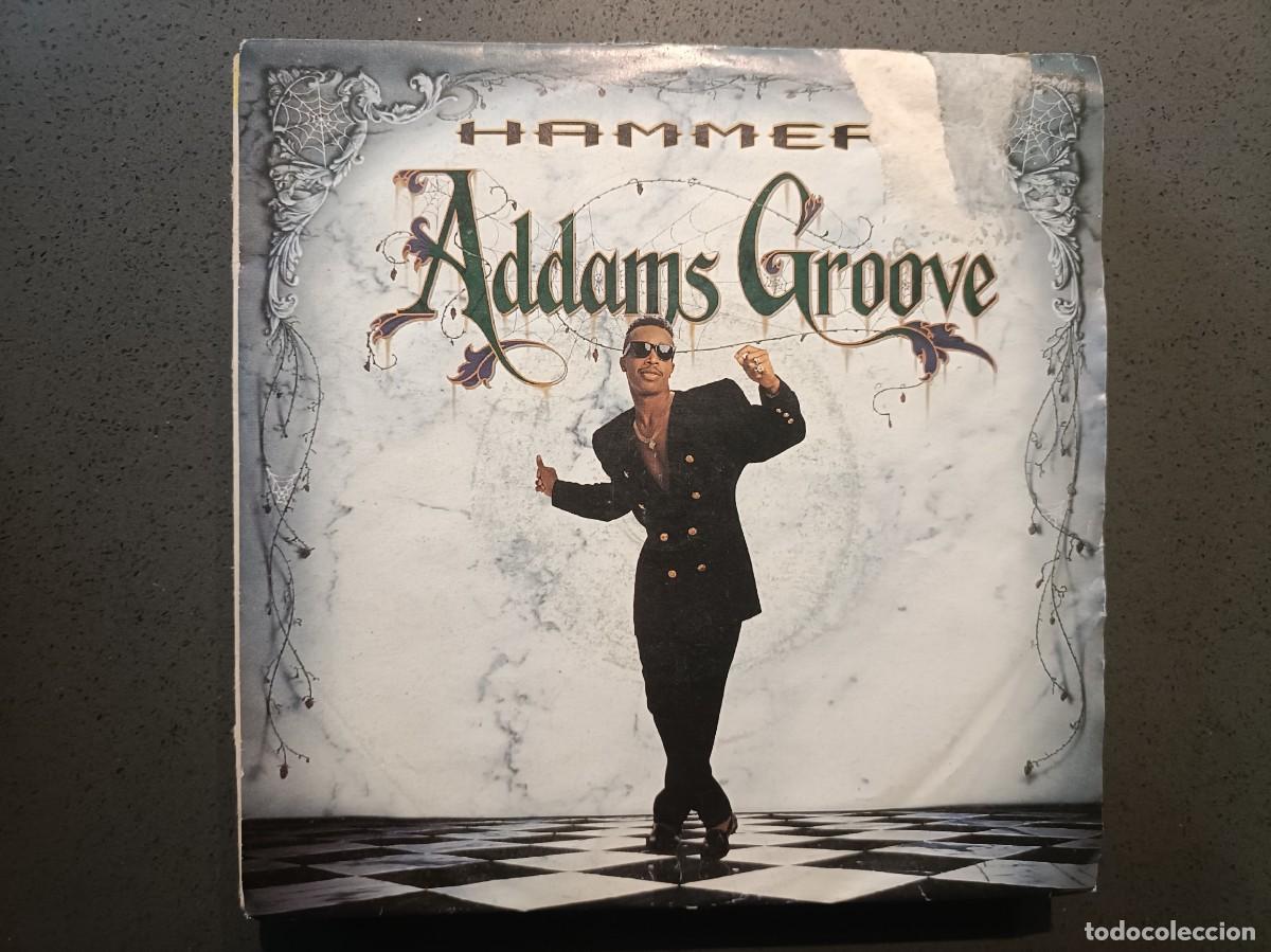 Discos de vinilo: Mc Hammer - Addams Groove / Street Soldiers - Singel sello Capitol 1991